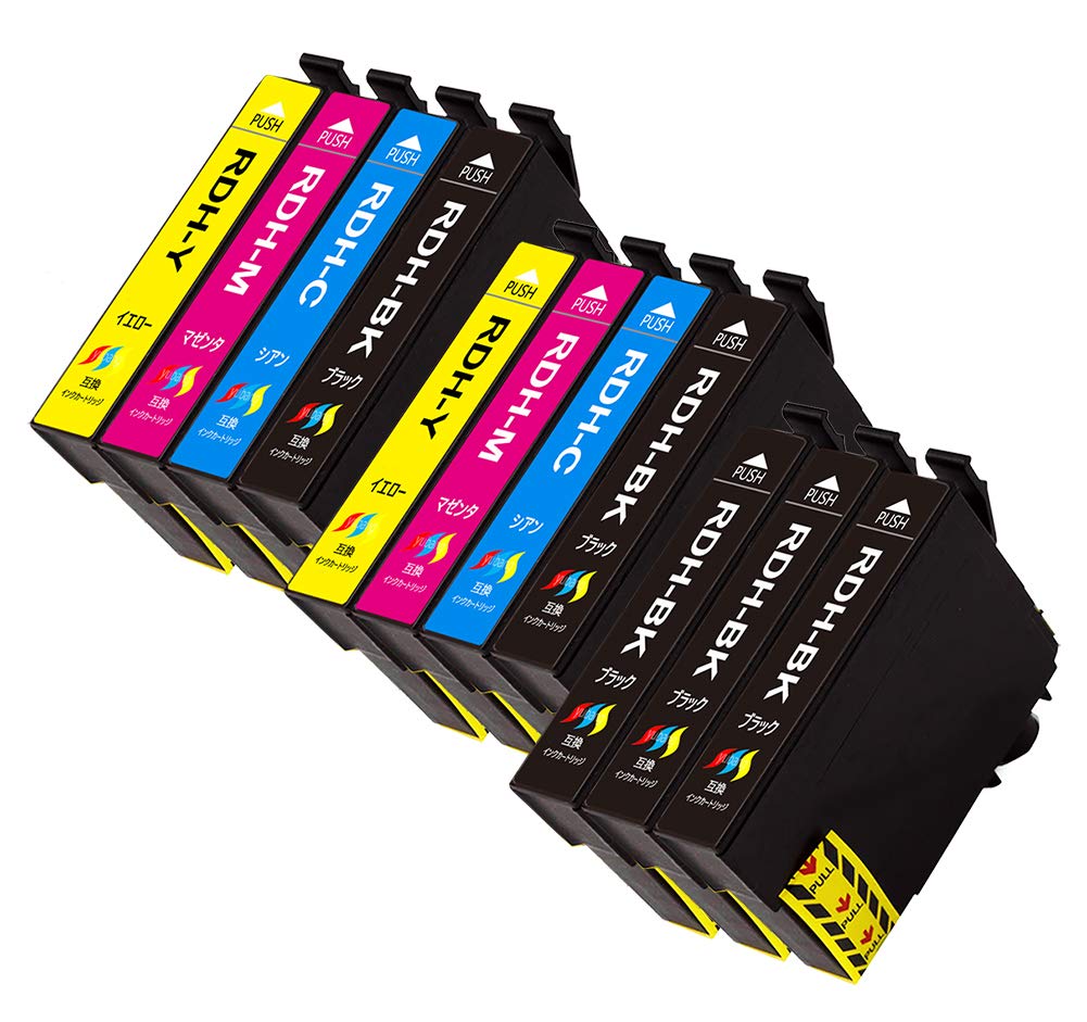 Amazon.co.jp: エプソンPX-049A PX-048A 用RDH互換インクカートリッジ