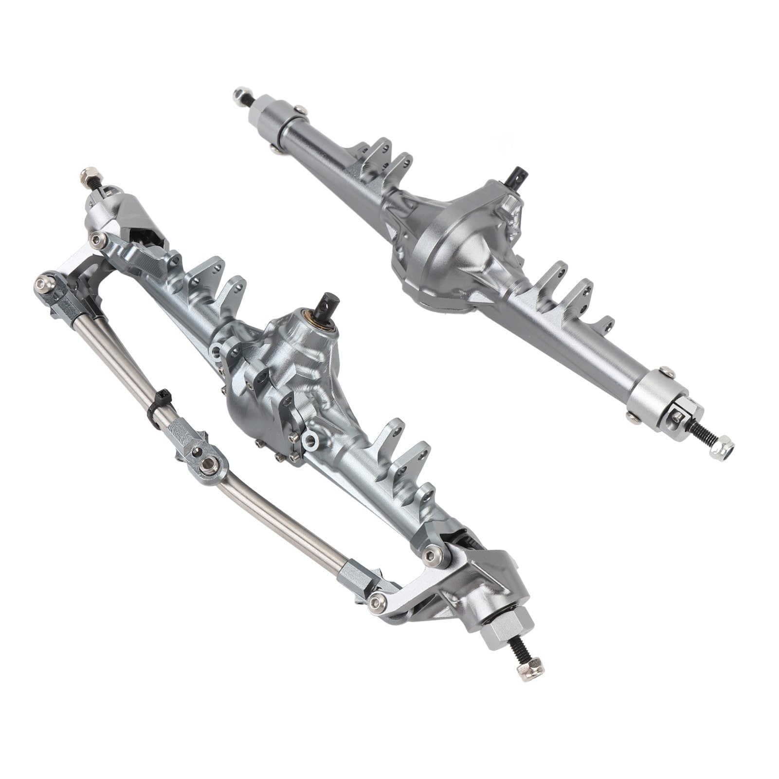 SUNGOOYUE Oś Części Zamienne ze Stopu Aluminium RC Car Currie RockJock Portal Set dla SCX10 II 1/10 Crawler