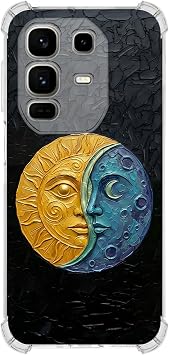 infinix Note 50 Pro ile uyumlu K e Korumal  K l f Metamorfoz Ekinoks Tasar ml  Uv Bask l