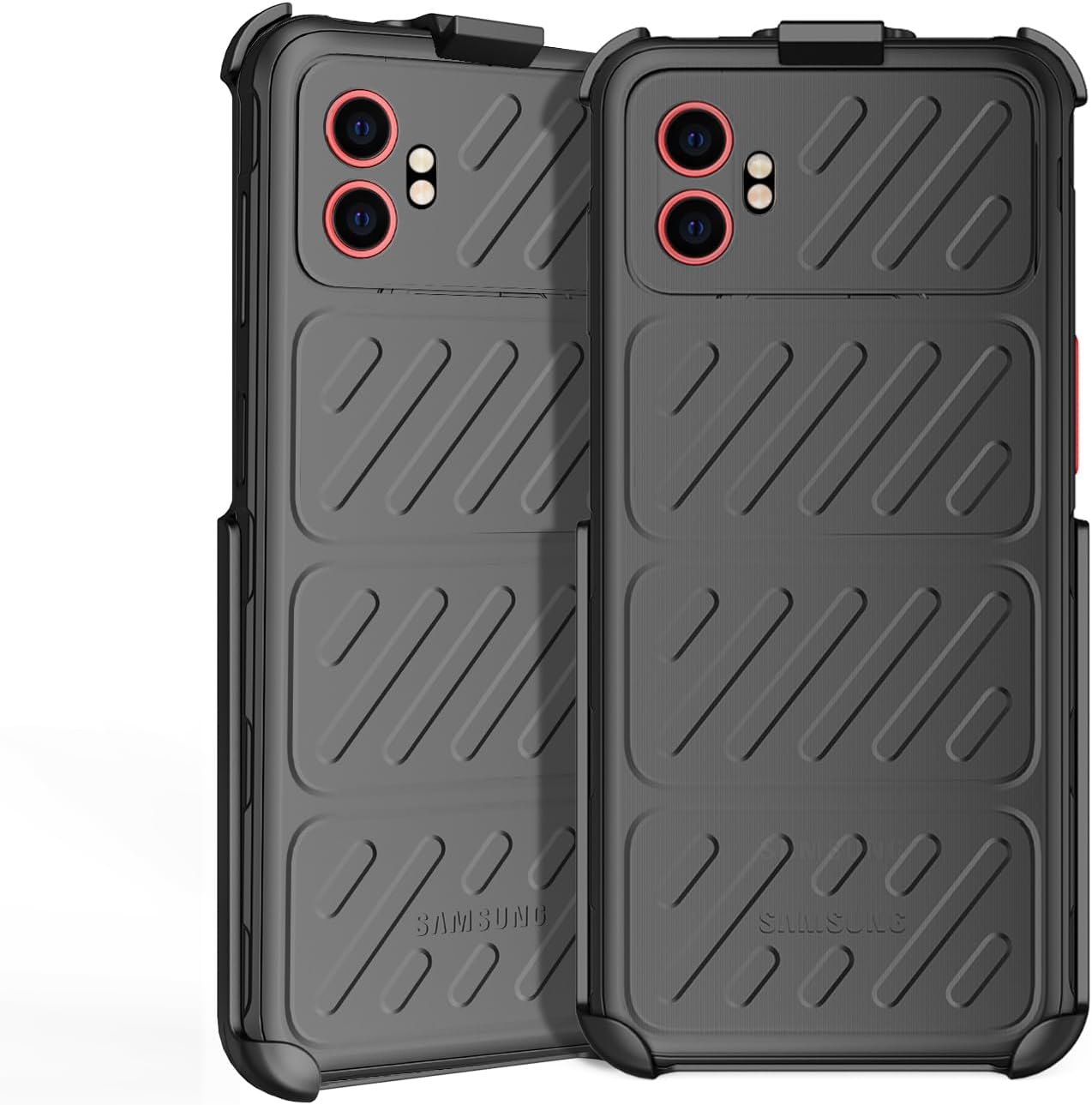 BELTRON Belt Clip Holster for XCover 7 Pro 5G, Heavy Duty Rotating Belt Clip Holder Case Compatible with Samsung XCover7 Pro 2025 SM-G766U (AT&T FirstNet T-Mobile) - Case Free Design (1.6" Clip)