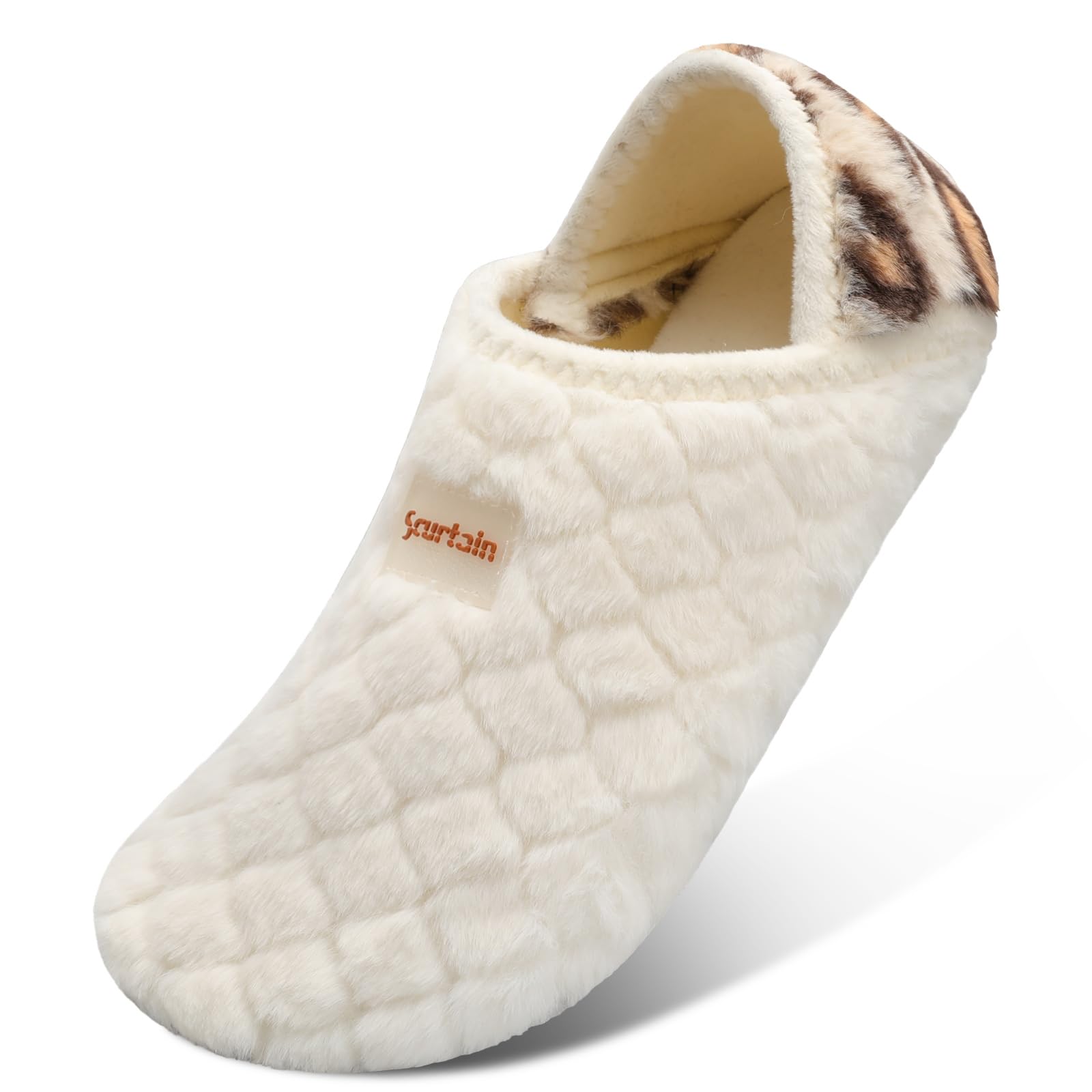 ScurtainUnisex Adults Rubber Sole Slippers