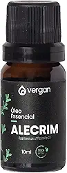 Óleo Essencial de Alecrim Puro 10ml – Natural, Aromático, Para Aromaterapia, Massagem, Cabelos e Banho | Marca Vergan