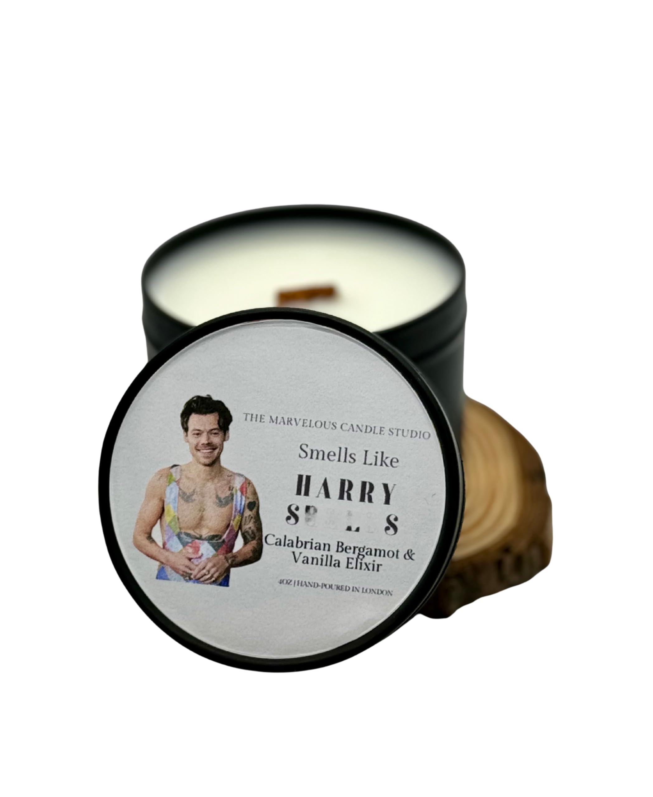 Smells Like Harry S | Pop Culture Gifts | Celebrity Candles | Vegan Candles| Funny Novelty Pop Culture Gift | Celebrity Candle | 4oz