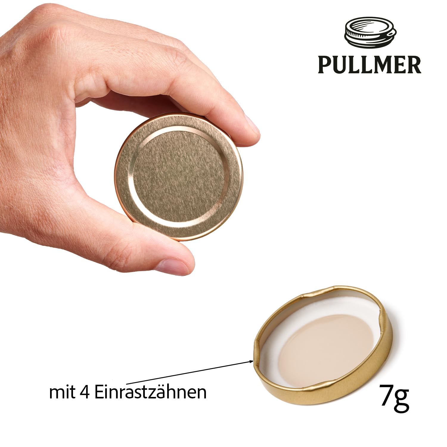 Mini słoiki na dżem 140 ml z pokrywką, zestaw 48 sztuk, małe słoiczki, małe słoiki z pokrywką Ø 53 mm (AMFORA) (czarne)