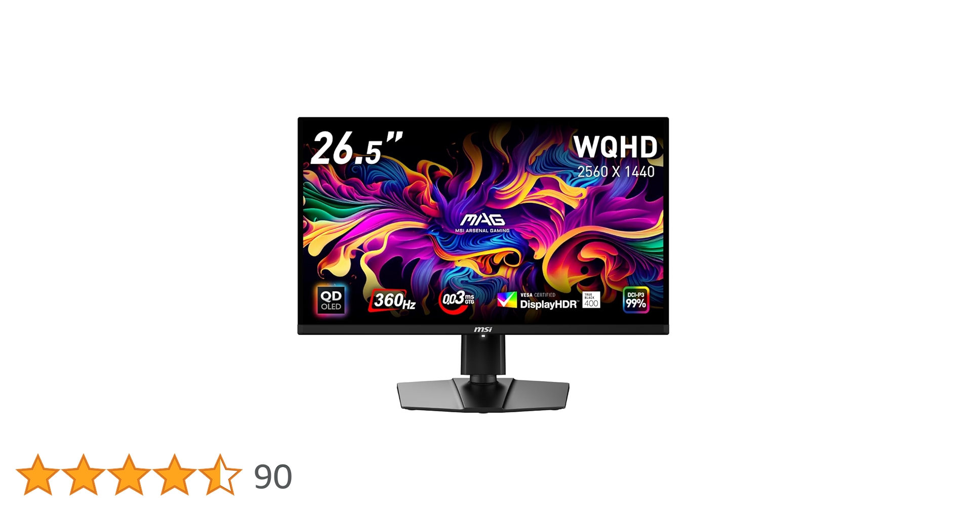 Amazon.co.jp: MSI QD-有機EL ゲーミングモニター MAG 271QPX QD-OLED