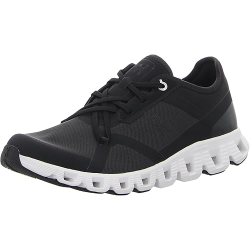 On Men's Cloud X 3 AD Sneakers, Black | White, 12 Medium US
