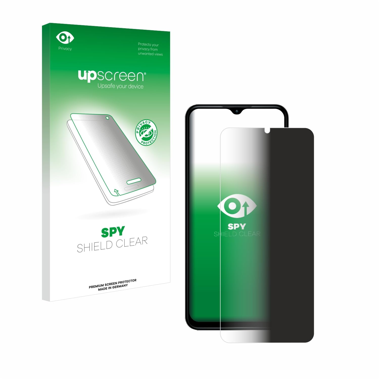 Pellicola Privacy Upscreen Per Nokia G42 5G - Anti-spia, Antigraffio, Made In Germany - 3