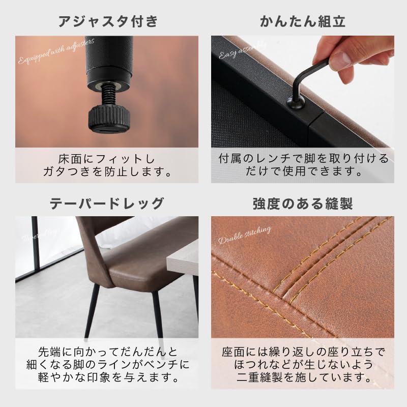 Amazon｜カグワールド ジュピター クライド ダイニングテーブルセット 