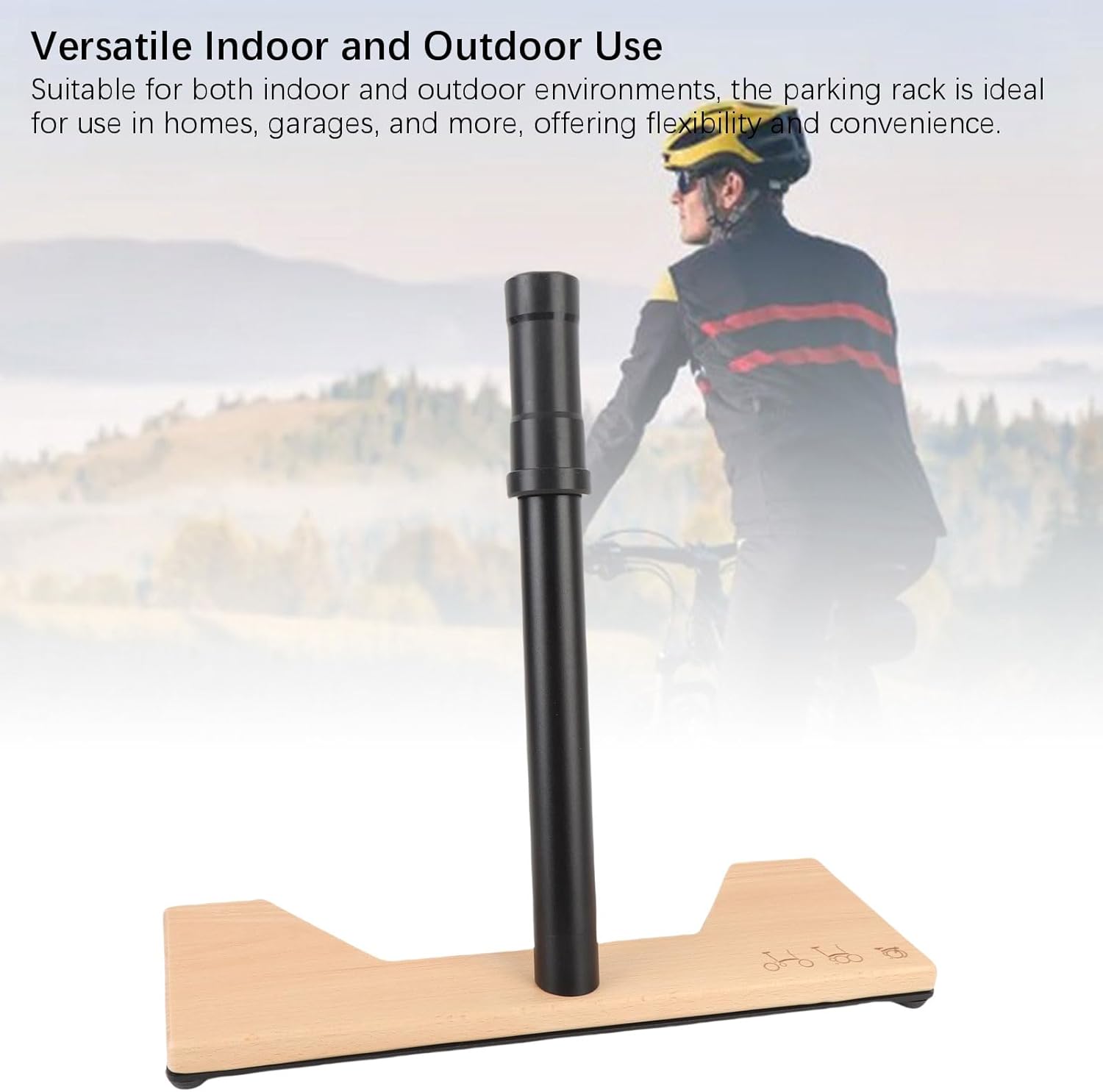 Folding Bike Stand, Portable Bike Storage Stand Freestanding Repair Floor Parking Display Rack for Indoor Outdoor Storage