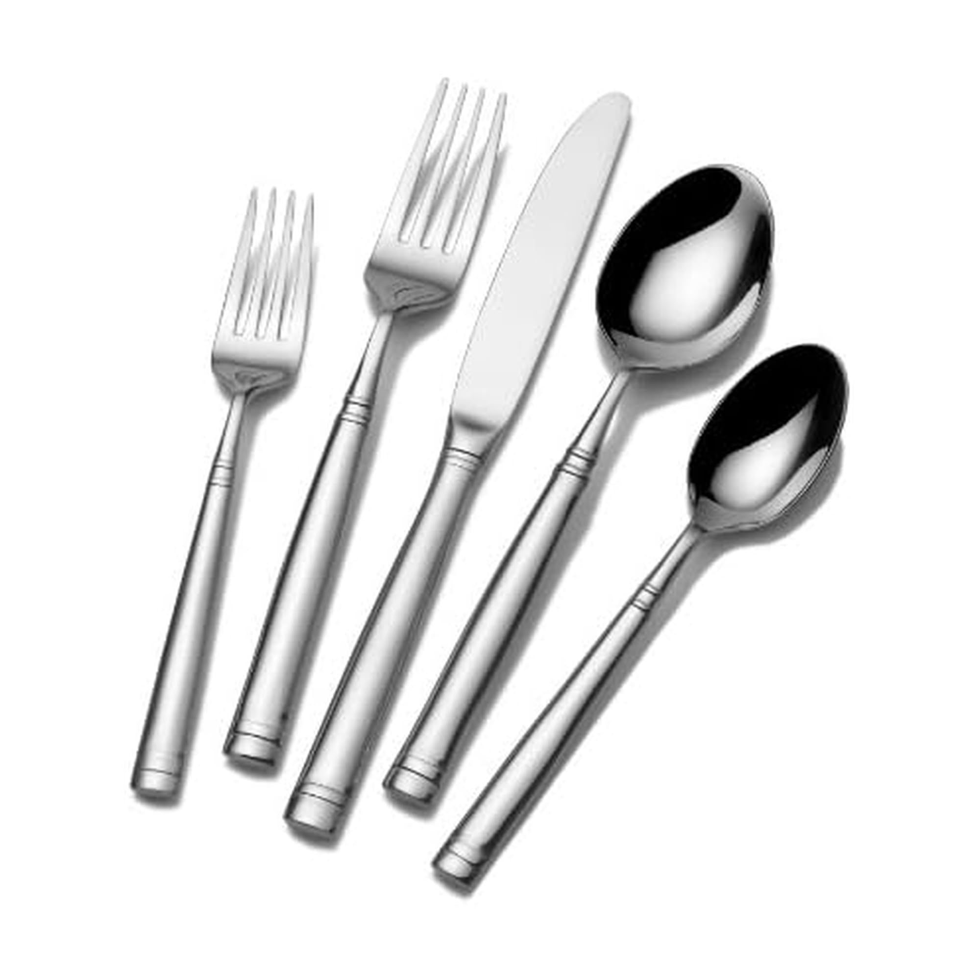 Amazon.com: Towle Stephanie 42-piece Flatware Set - , Silver
