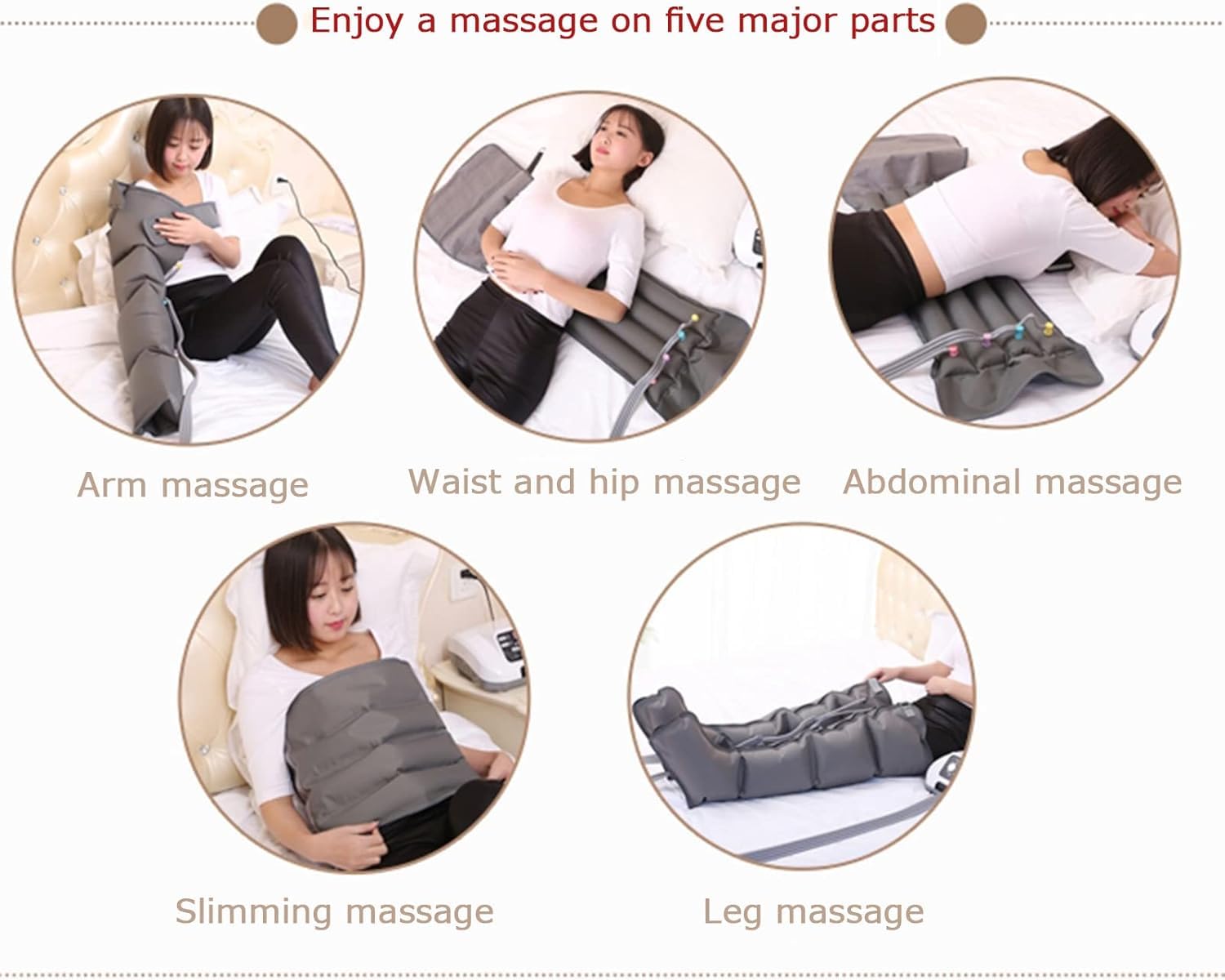 AcuPhysio Compression Therapy Massager for Feet, Calf & Thigh – 3 Massage Modes, Adjustable Intensity, Pain Relief, Improved Circulation, Air Compression, Foot & Leg Massager for Relaxation AcuPhysio Compression Therapy Massager for Feet, Calf & Thigh – 3 Massage Modes, Adjustable Intensity, Pain Relief, Improved Circulation, Air Compression, Foot & Leg Massager for Relaxation