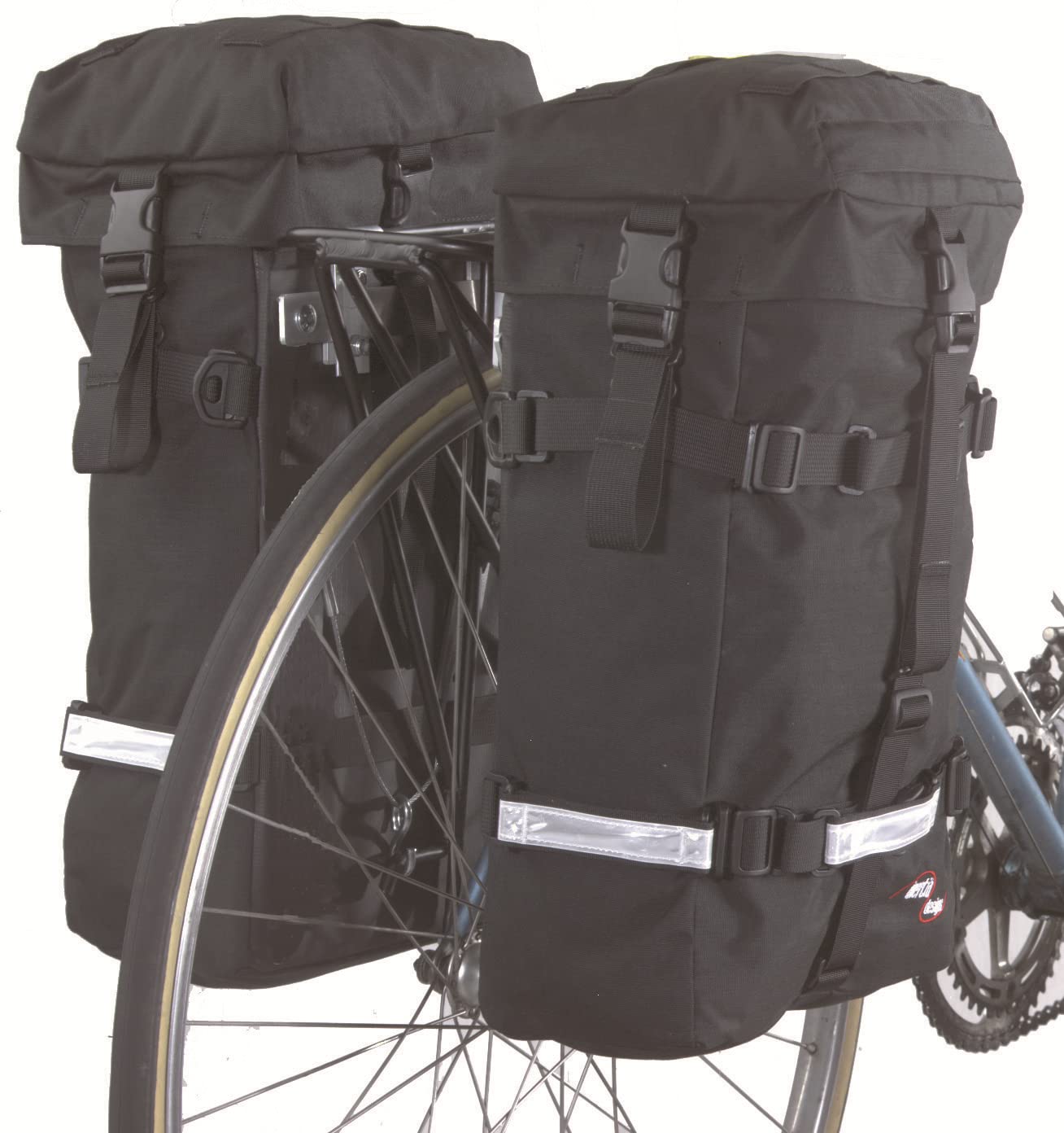 Inertia Designs Cam Touring Panniers Black