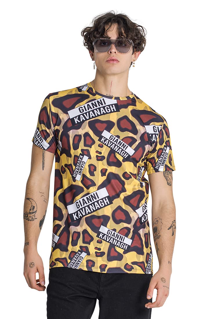 Gianni KavanaghMen's Multicoloured Jenga Gk Tee T-Shirt