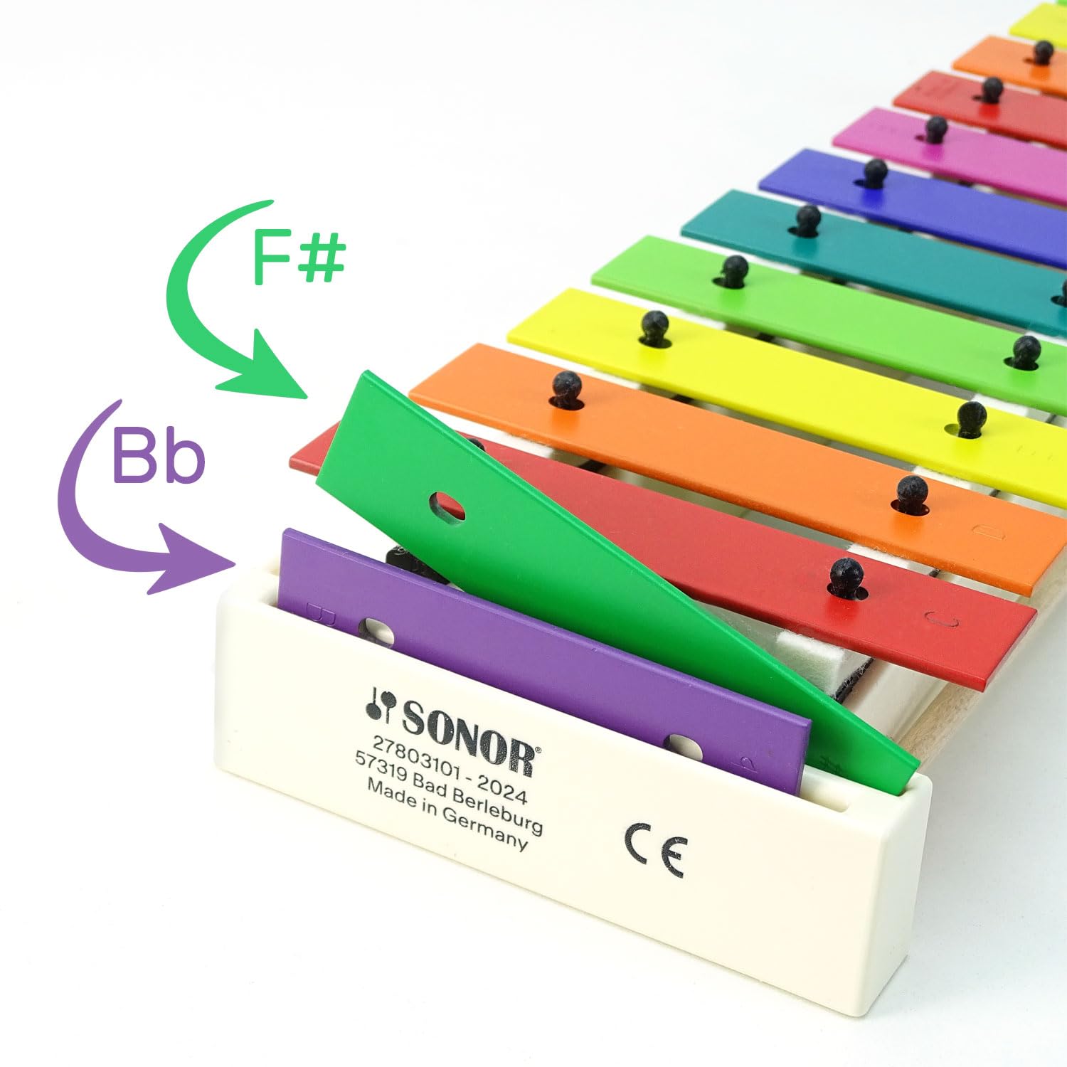 Sonor BWG Boomwhackers - Carillon con custodia