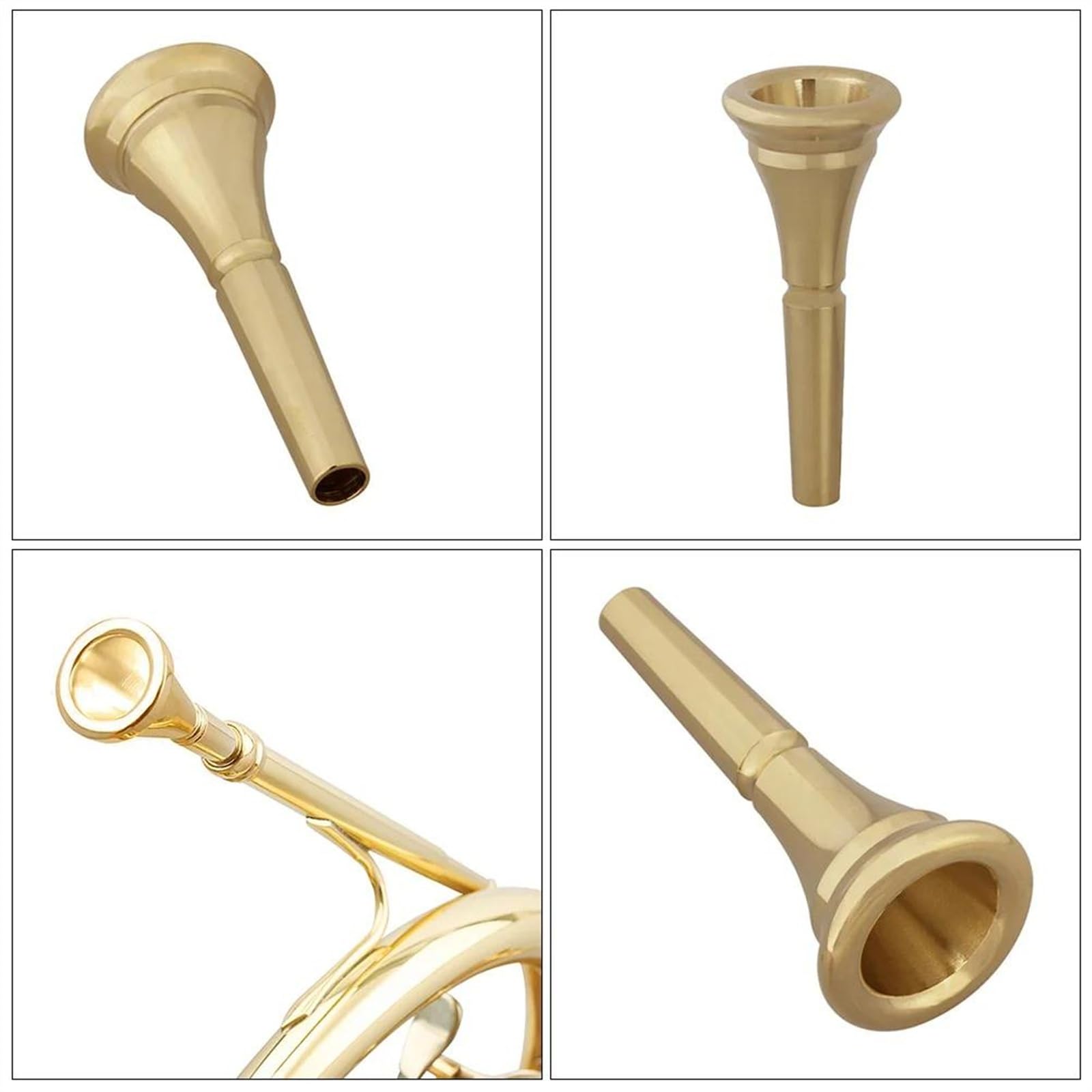 フレンチホルンマウスピース ゴールド Schilke シルキー アウトレット 30C2 特注 フレンチホルン