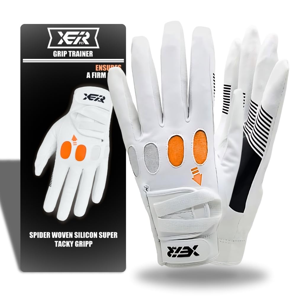 XEIRPRO Golf Grip Trainer Glove - Golf Grip Training Aid Made for Fixing Slice & Elimating Hook - Optimal Grip with 100% AAA Synthetic Tacky Leather Golf Gloves (Women's Small)