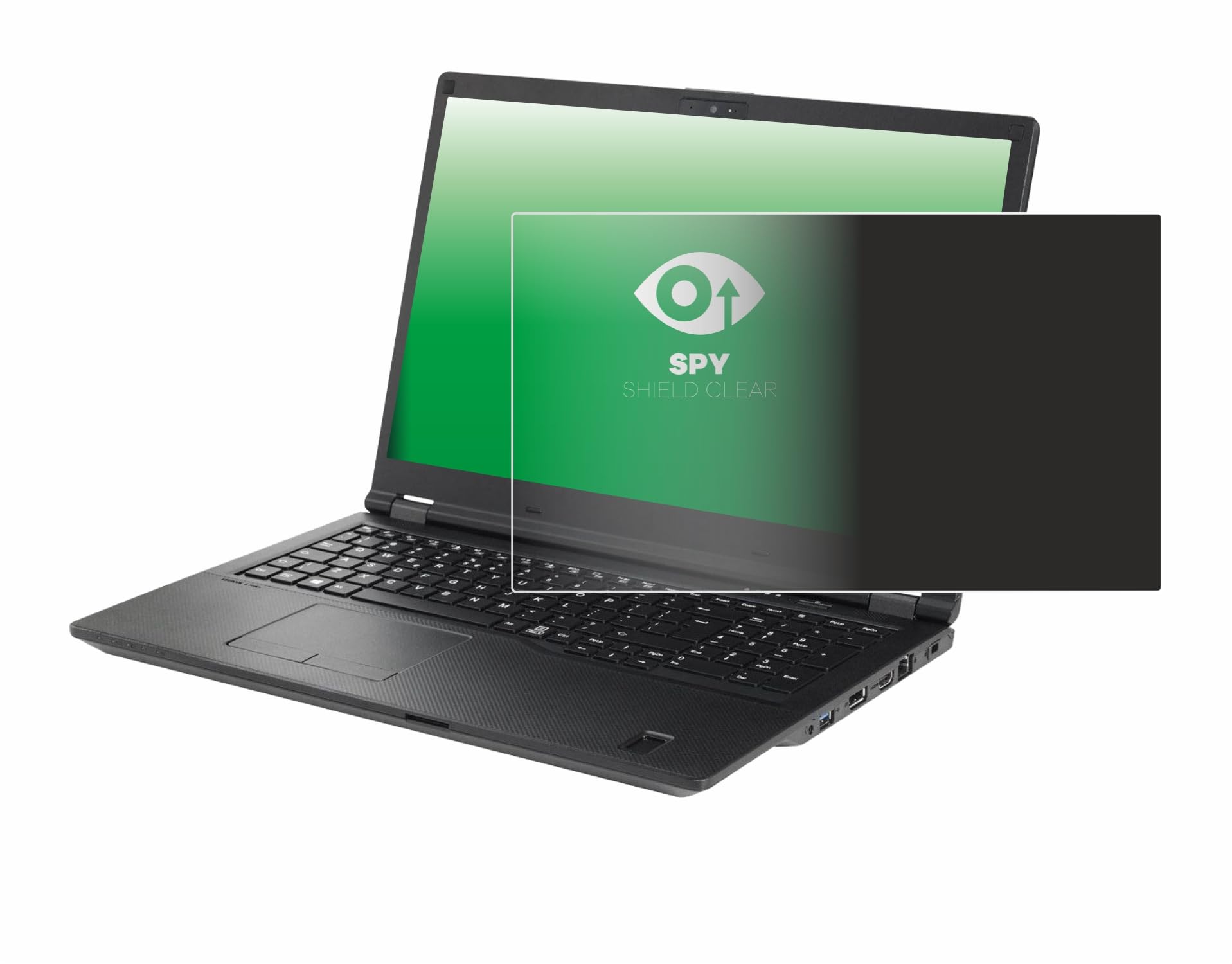 upscreen Anti-Spy Blickschutzfolie für Fujitsu Lifebook U7511 Made in Germany, Privacy Screen Displayschutz-Folie [Sichtschutz, Blaulichtfilter]