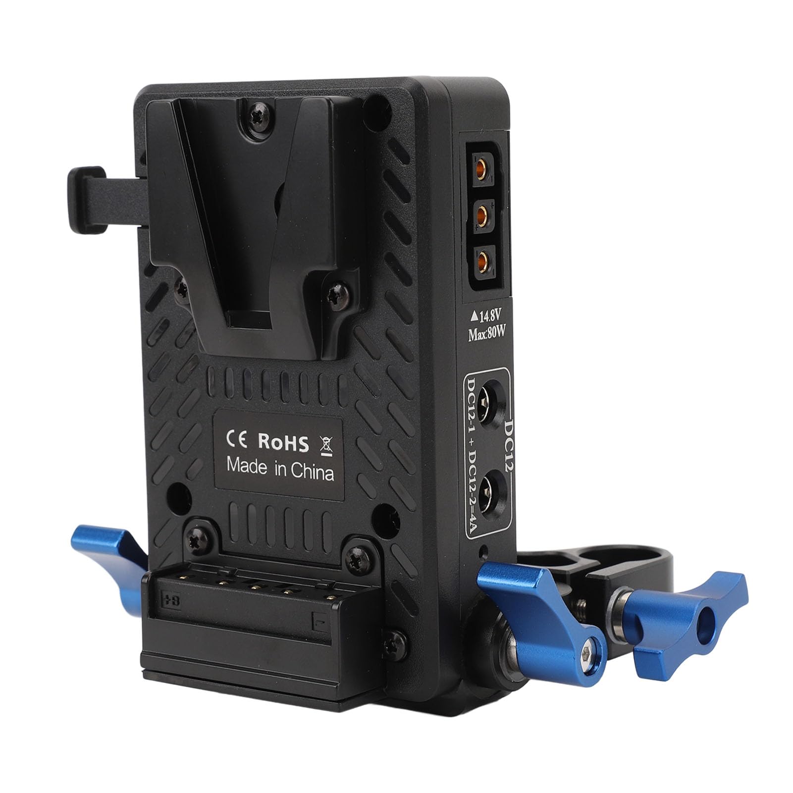Cuifati V Mount Battery Plate, 7 Output V Lock Adapter for DSLR Camera