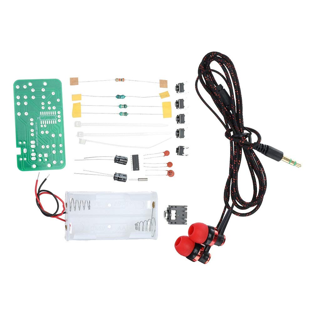 Kit radio FM stéréo DIY pièces électroniques simples de rechange pour montage audio