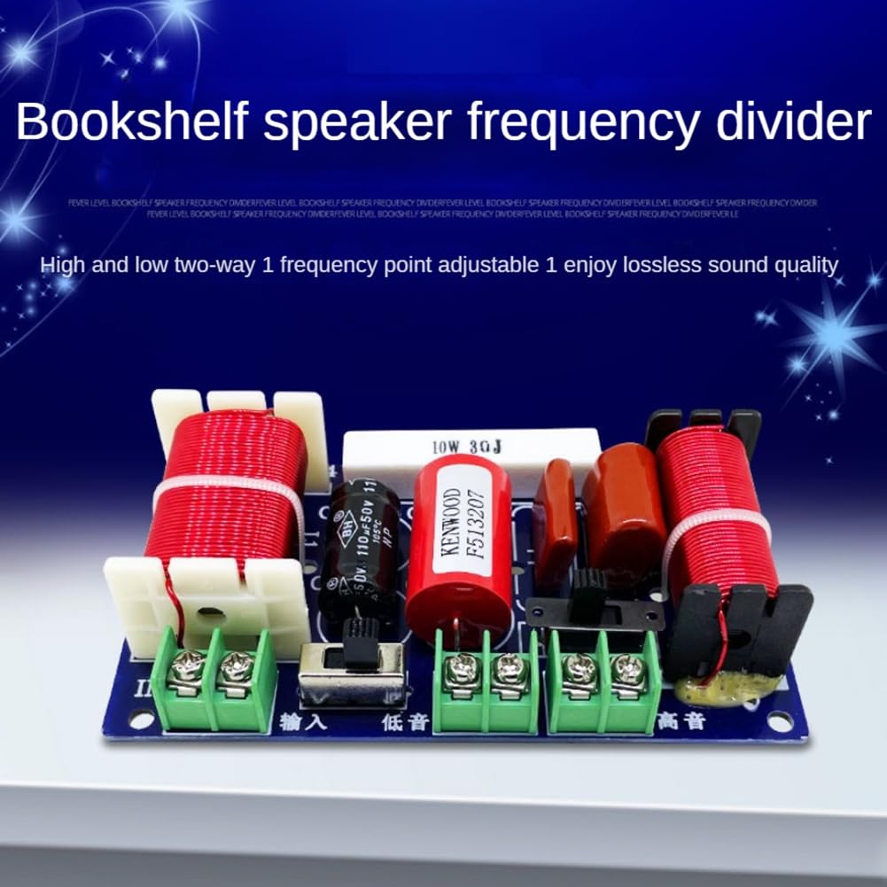 Divisore Di Frequenza 2 Vie 250W - Crossover Per Altoparlanti Home Theater HiFi - Foto 2