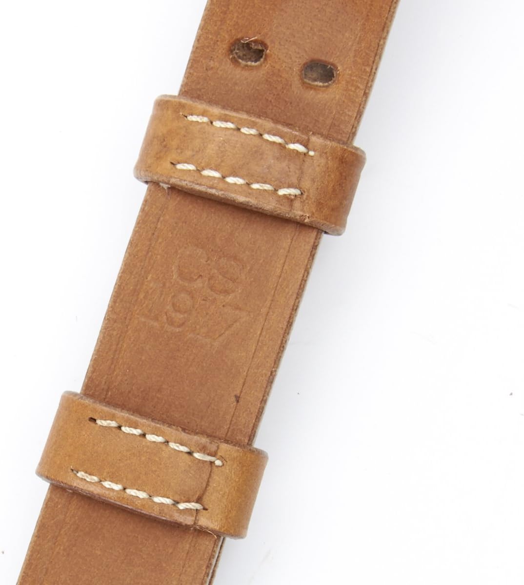 U.S. Springfield WWI 1907 Pattern Leather Sling - Leather & Brass