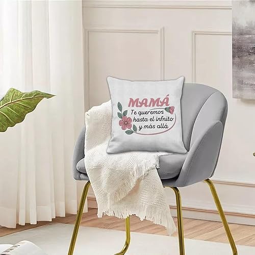 Miniatura 5 de Best Presents for Moms Zipper Pillow Covers 18X18 Regalos para Mamá Día De La Madre Regalos De Cumpleaños para Mamá Birthday Valentines Day Gifts