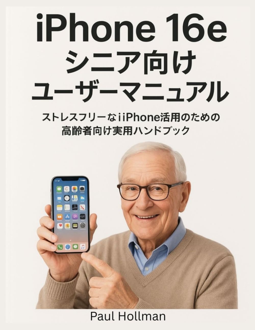 iPhone 16e シニア向けユーザーマニュアル: ストレスフリーなiPhone活用のための高齢者向け実用ハンドブック