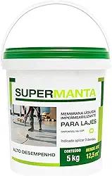 Manta Liquida Impermeabilizante 5 Kg Lajes Branca