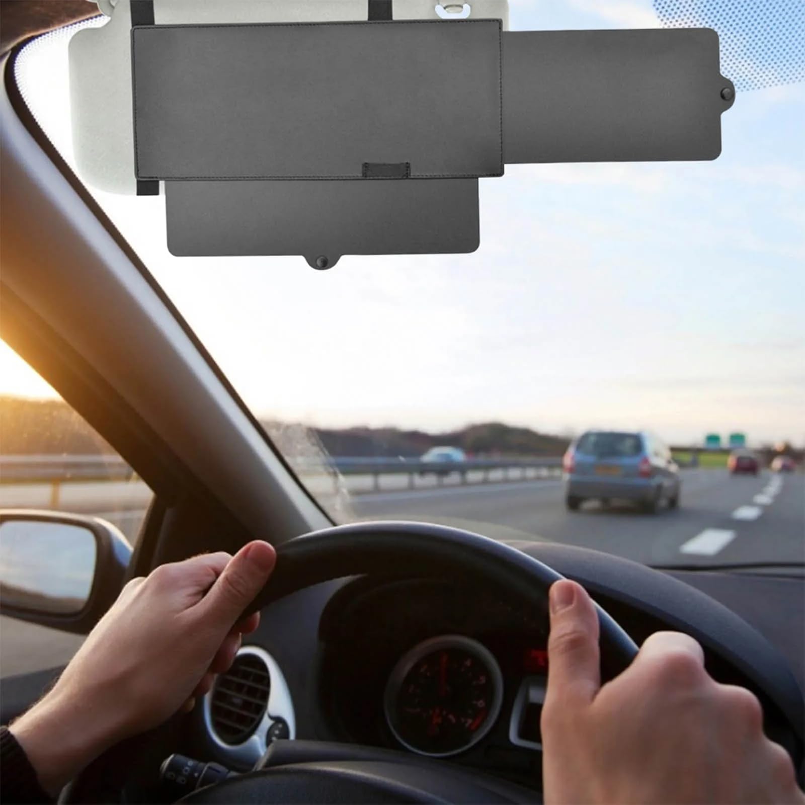 Visera Solar Antideslumbrante para Automóvil para Peugeot 206/207 / 208/2008 PureTech/GT Line/BlueHDi, Visera Solar para Conducción Diurna Y Nocturna