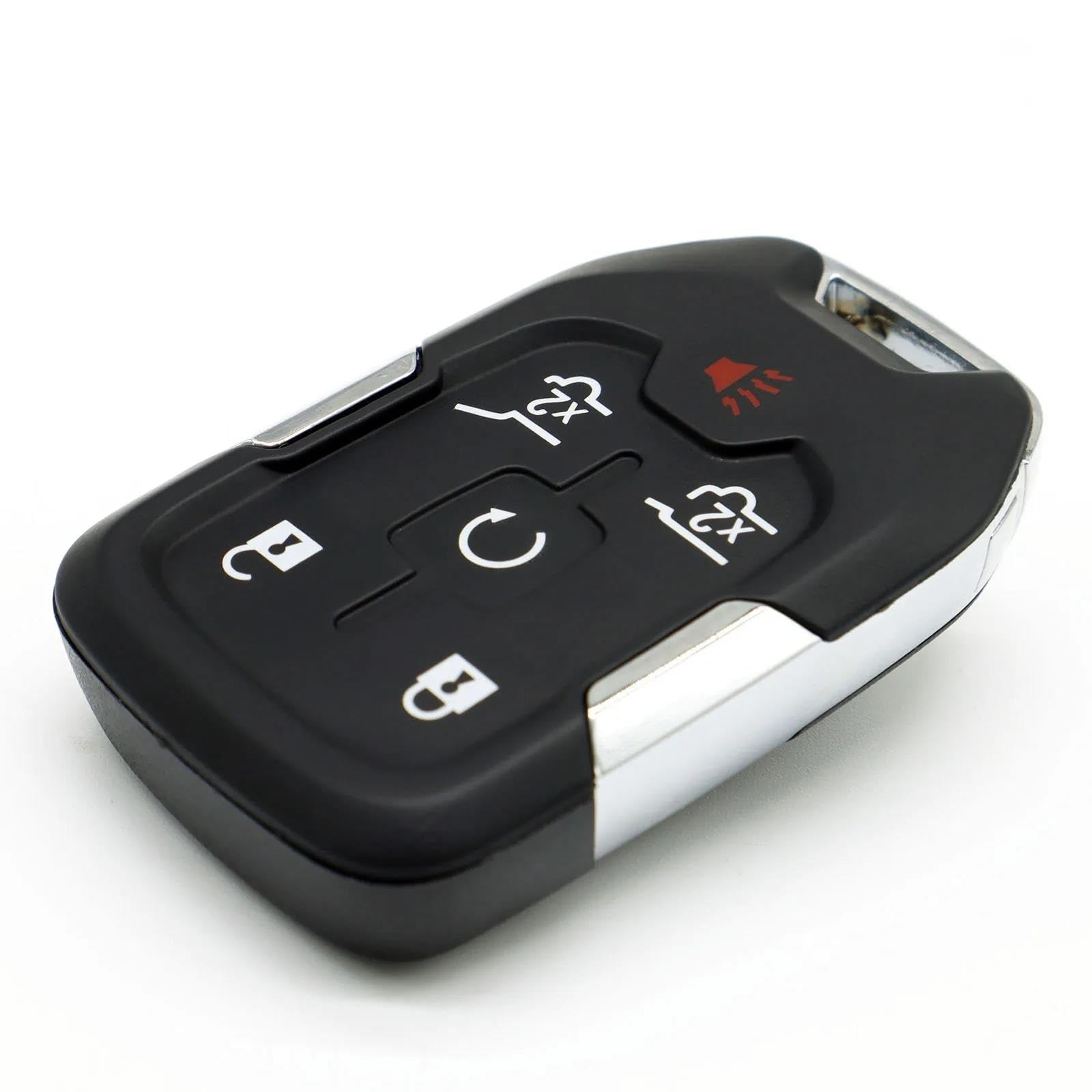 Custodia Per Chiave A 6 Pulsanti Per Chevrolet Per Suburban Per Tahoe GMC Per Yukon Per HYQ1AA 13580802 5922084 2014 2015 2016 2017