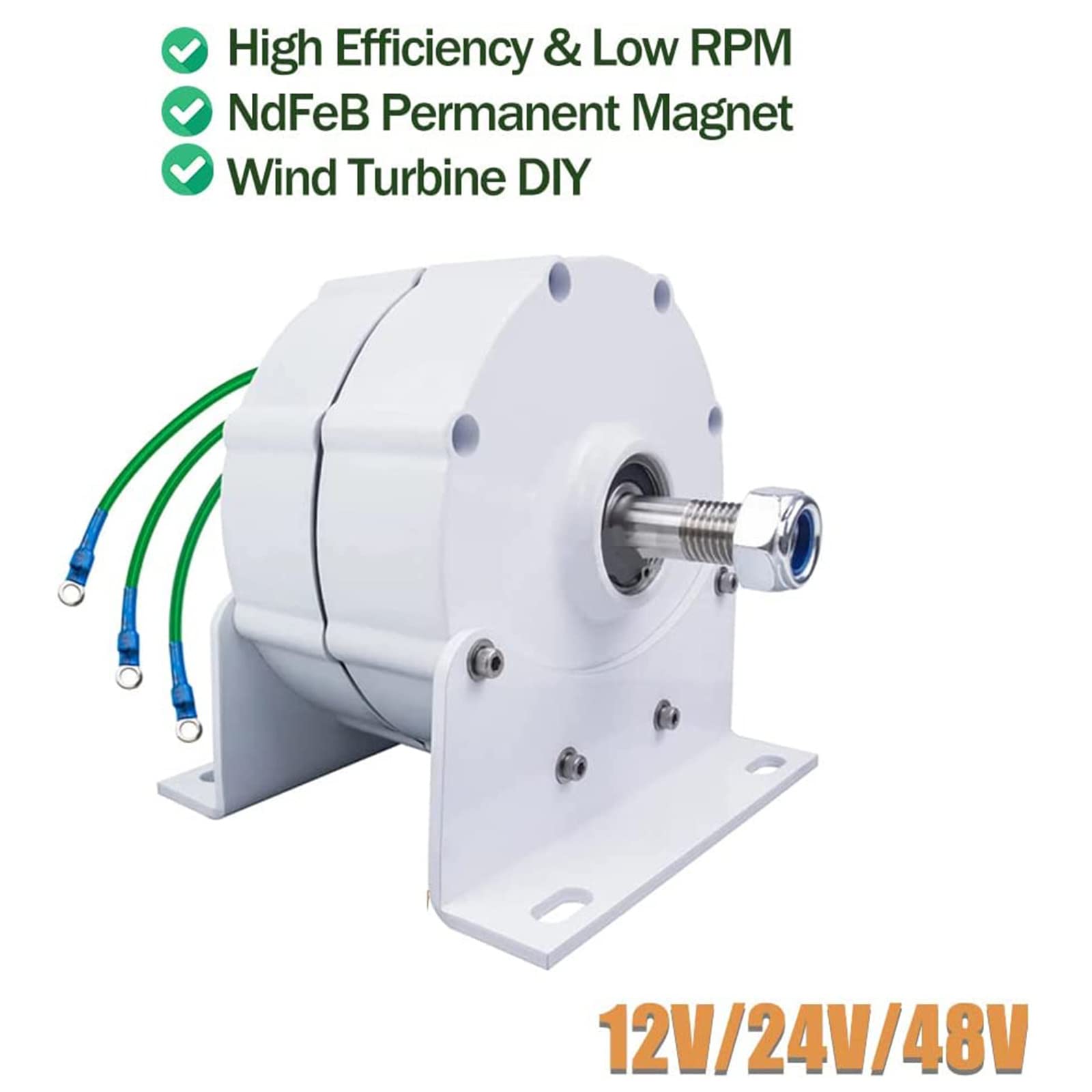 KX-ENERGIE 1000W Permanentmagnet-Generator 12V 24V  Produktbild-Vorschau 6