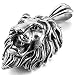 Letshopping® Lion Lionhead Titanium Steel Necklace Titanium Steel Pendant Necklace Titanium Steel Necklace Men's Stylish