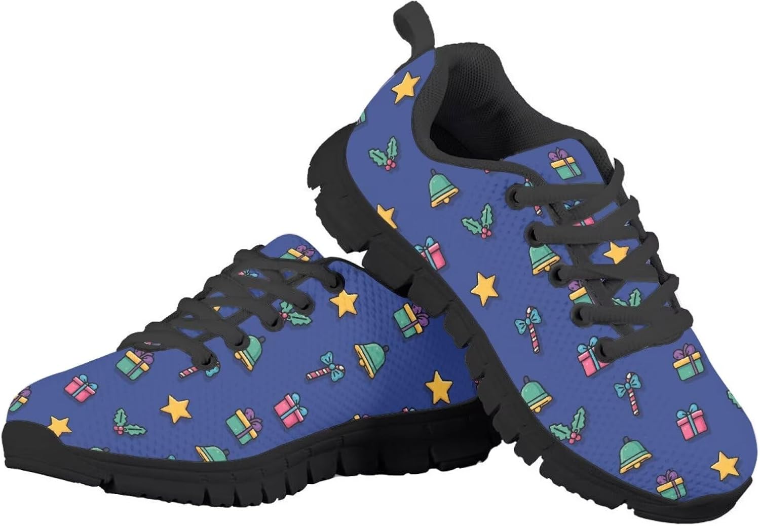 Funnydude Cute Print Girls Tennis Shoes Kid Comfortable Walking Shoes Lightweight Sneakers