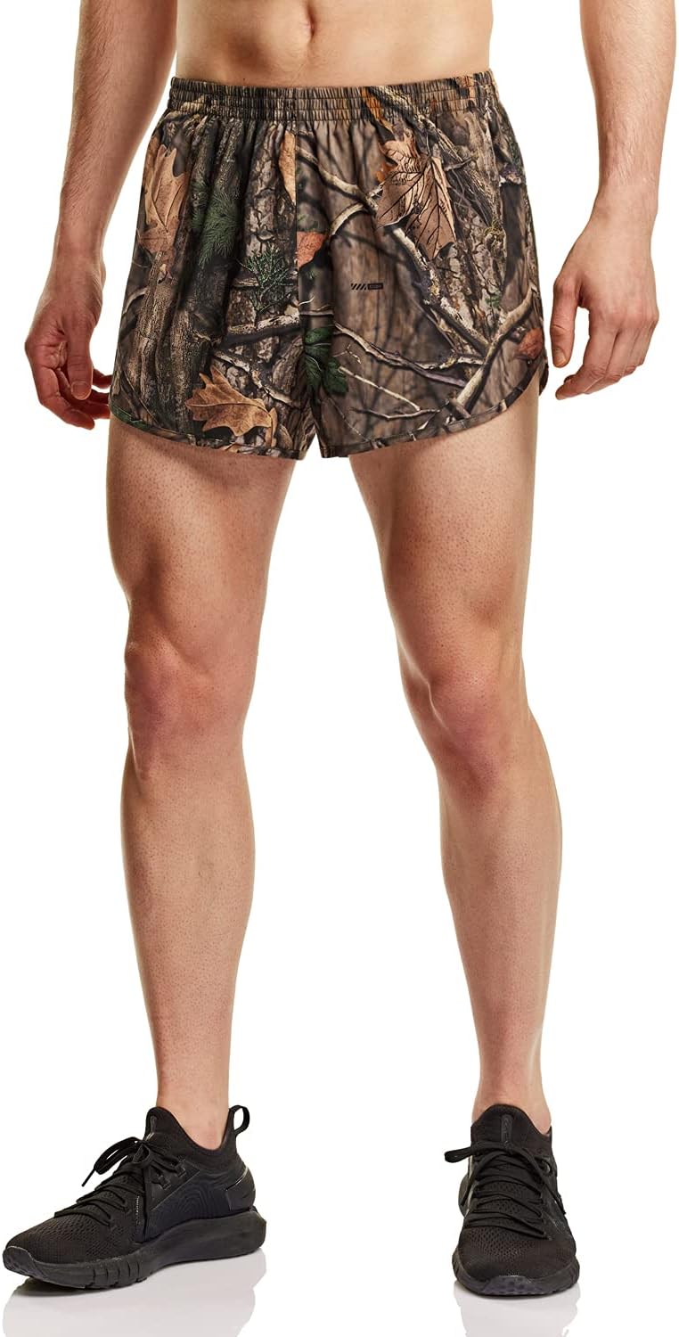 TSLA Men's Active Running Shorts, 3 Inch Quick Dry Mesh Jogging Workout