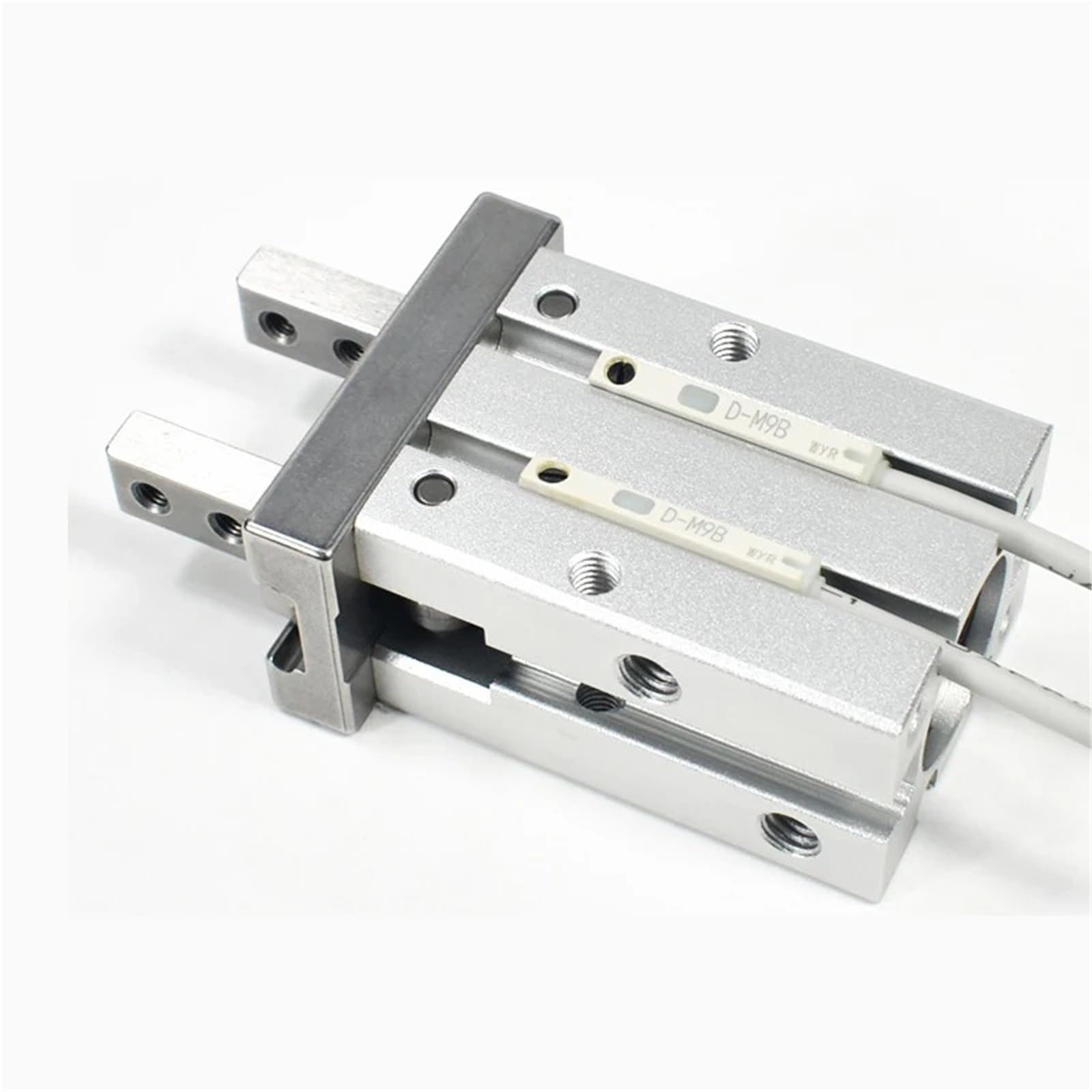 Pince pneumatique à double effet MHZL2-10D avec tête de griffe à course longue