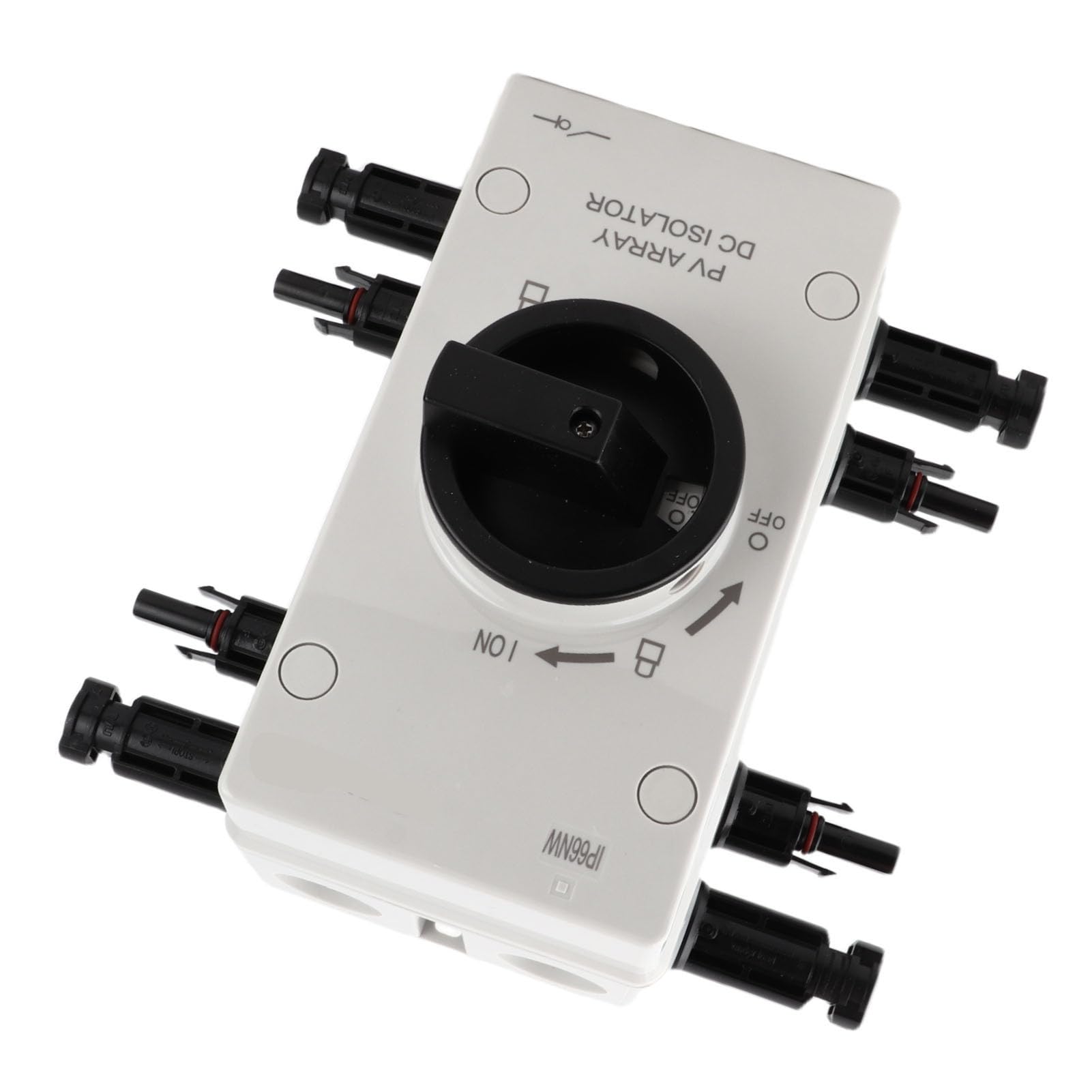 Jiawu Interruptor de Desconexión Solar, 1000V CC 32A, IP66 a Prueba de