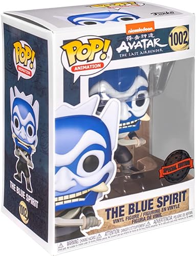 Miniatura 2 de Funko Avatar: The Last Airbender Pop! Animación Zuko The Blue Spirit Figura de vinilo Tema candente Exclusivo
