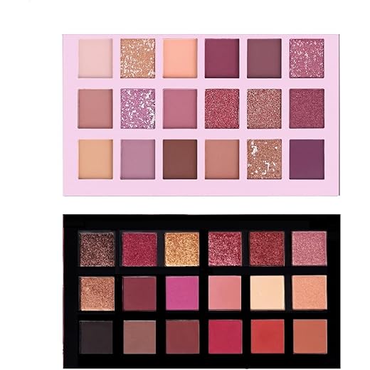 ASH Rose Gold Nude Eyeshadow Palette Combo Kit