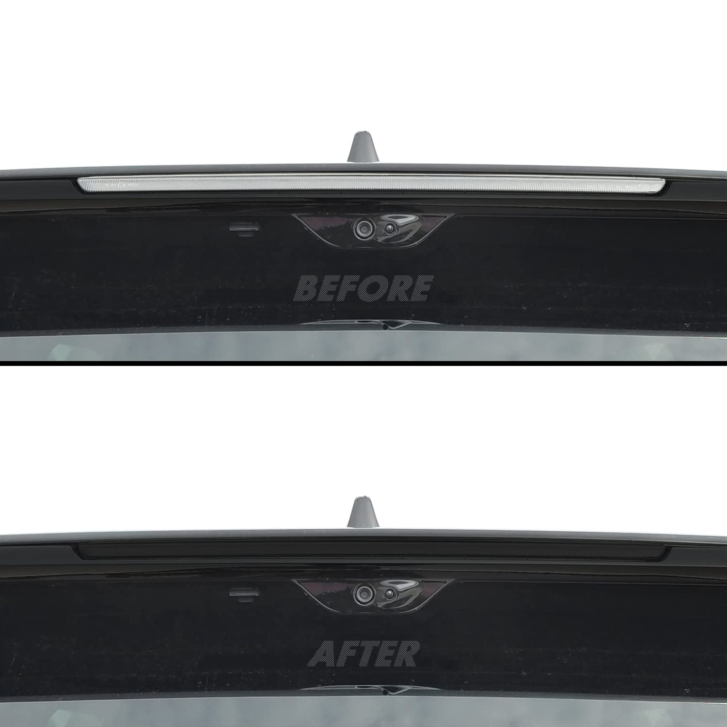 SlickMod PreCut Vinyl Smoke Tint for 2021-2022 Jeep Grand Cherokee L Third Brake Light (5. Third Brake Light, 20% Dark Smoke)