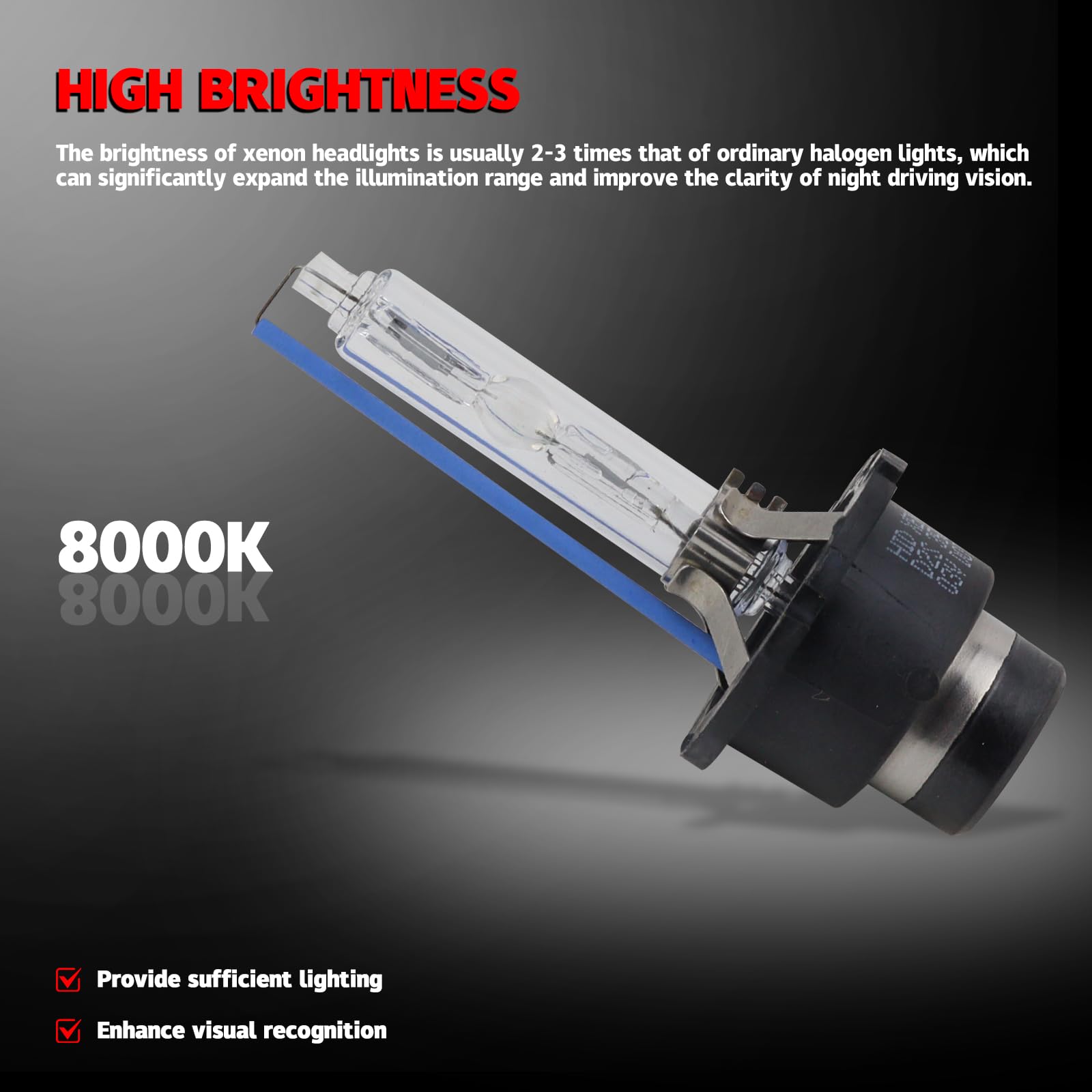 Amazon.com: Bomunik 7119904789 D2S HID 8000K Xenon Replacement Low