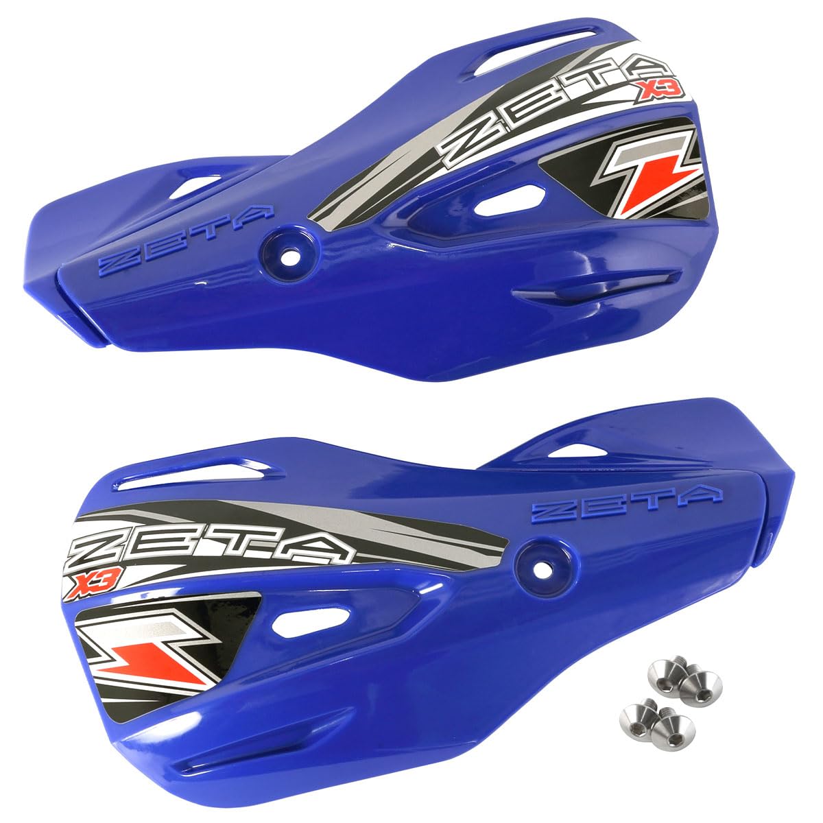 Amazon | ジータレーシング(ZETA RACING) X3プロテクター ブルー