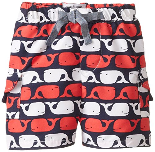Mud Pie Baby Boys Whale Swim Trunks (9-12 Months)
