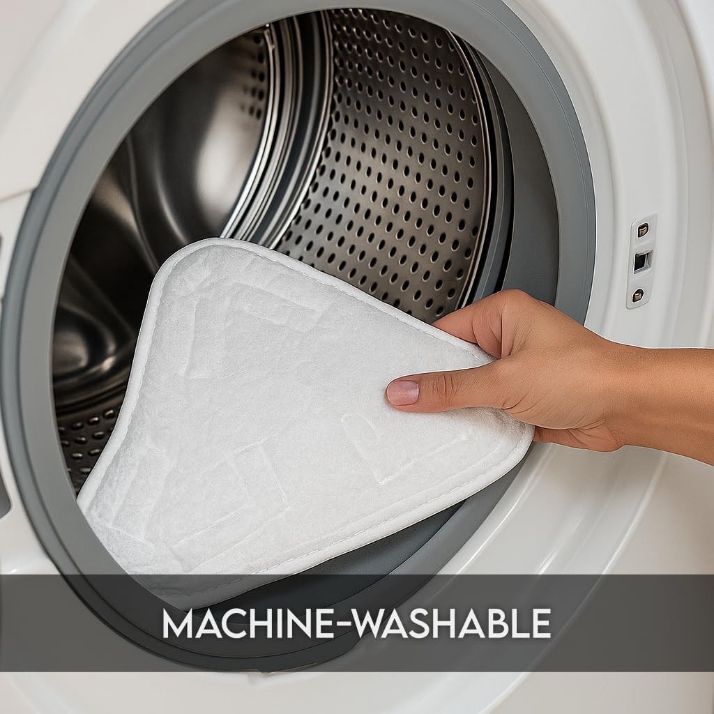 8 Replacement Pads Compatible with H2O X5 Steamboy H20 S302 S001 SKG 1500W Steam Mop Micro Fiber Pad