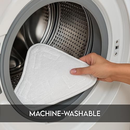 Miniatura 6 de 5 almohadillas de repuesto compatibles con H2O X5 Steamboy H20 S302 S001 SKG 1500W Steam Mop Micro Fiber Pad