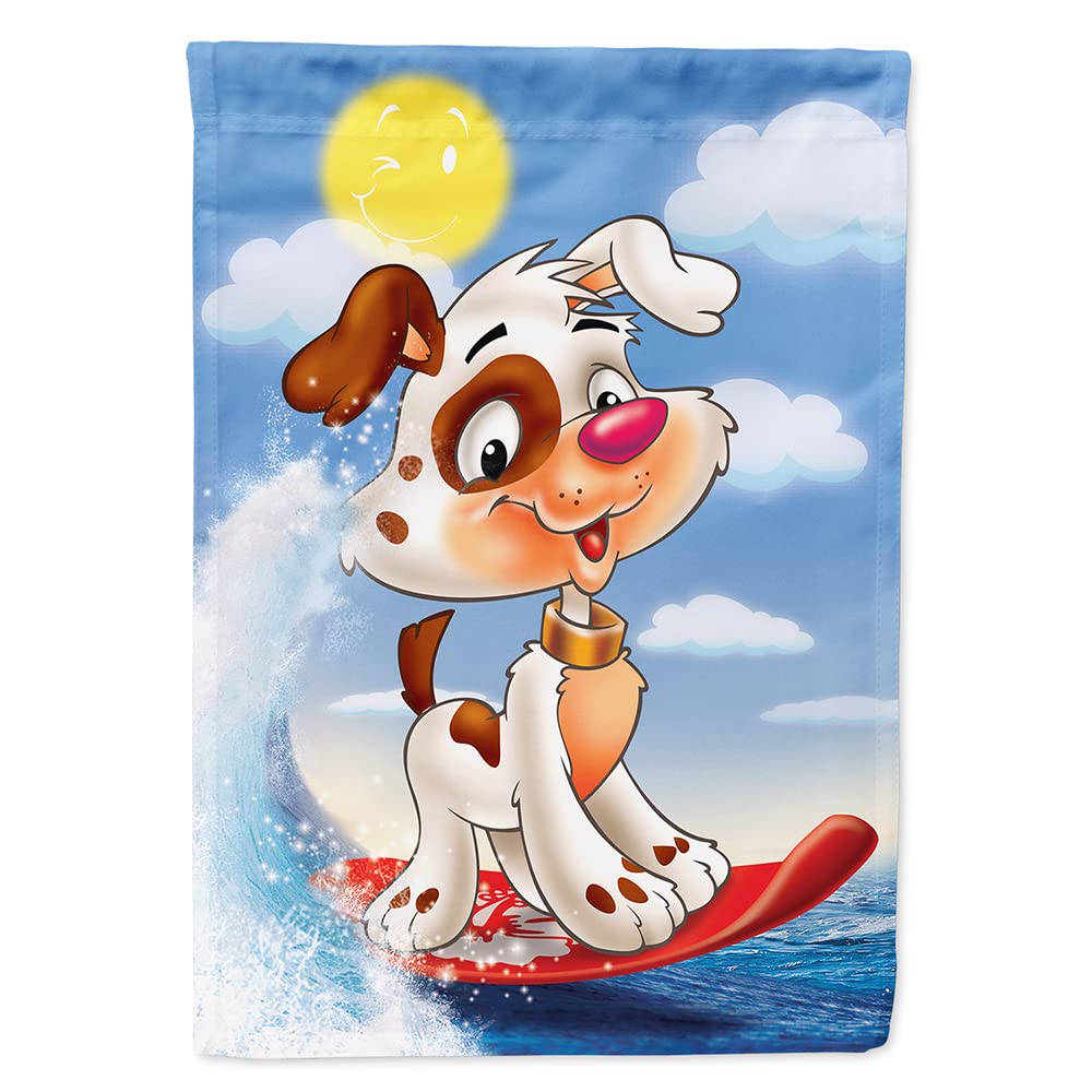 Chien d'eau Ski drapeau de maison grand modèle, le cadeau idéal pour passionné de glisse et de chiens