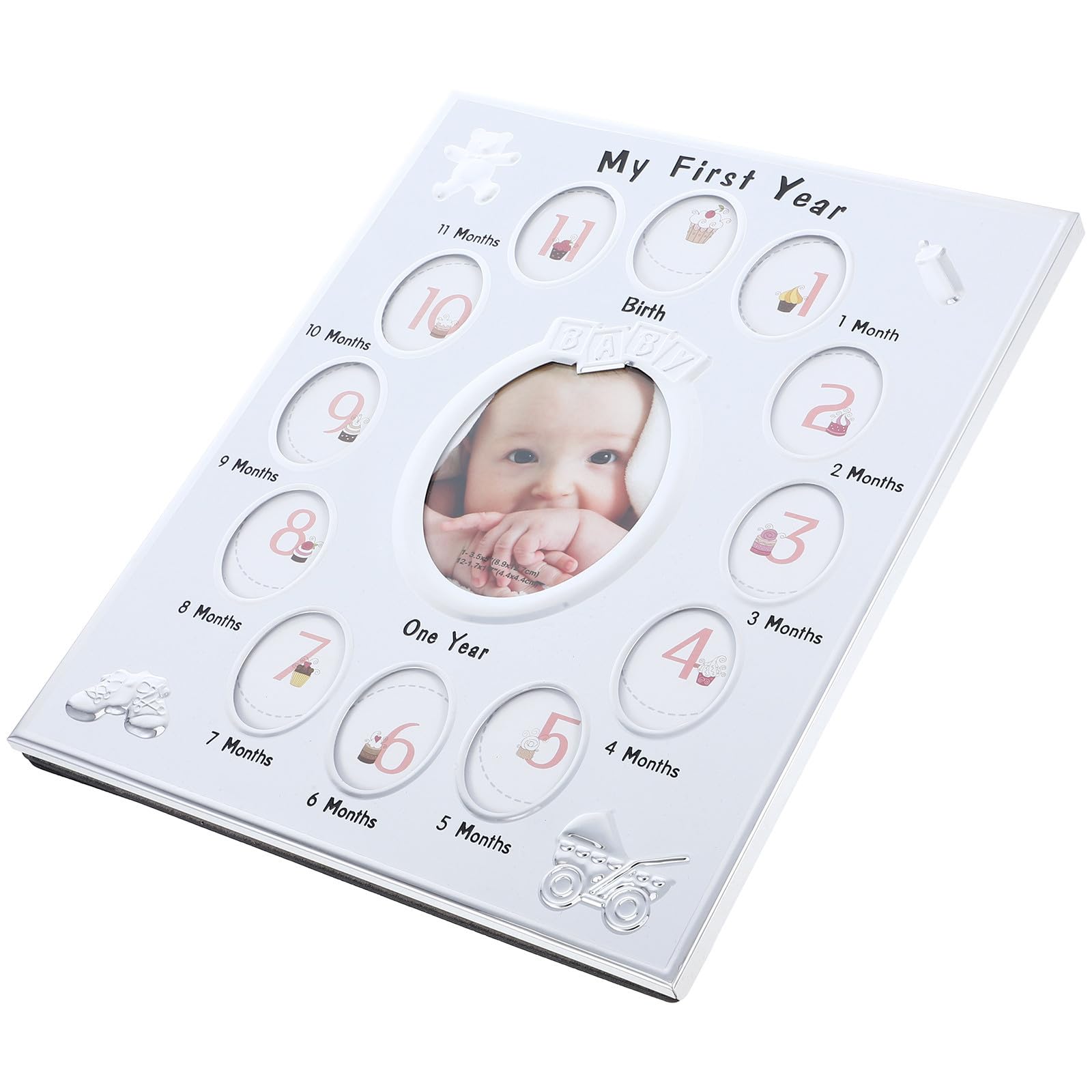 Cadre photo commémoratif de croissance bébé Yardwe pour ne plus oublier ses mois