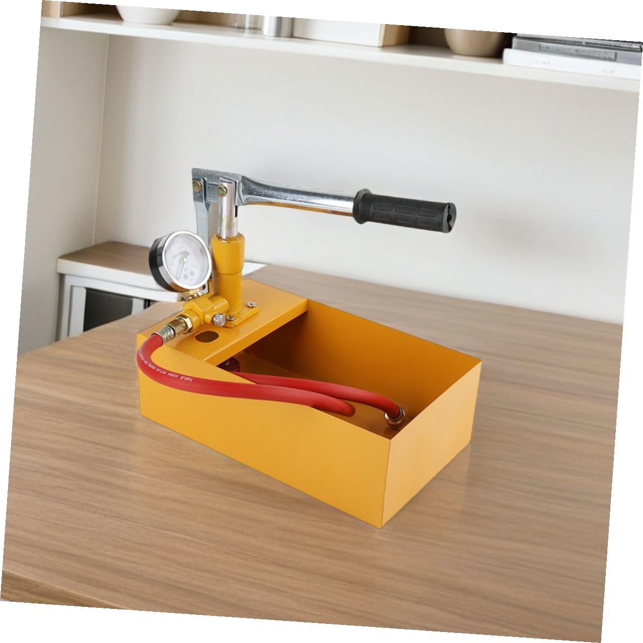 Bomba de Prueba de Presión Hidráulica Manual Manguera para Válvulas y Tuberías, Alta Eficiencia y Aleación de Aluminio para Tareas de Plomería Color Aleatorio