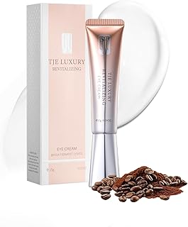 TJE Crema de ojos con cafeína para ojeras, cr...
