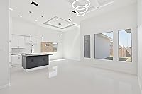 Vista 4 de BUILDMART - Cubierta de ventilación de CA moderna de 10x8 - Ventilación de aire decorativa de aluminio negro - Difusor de ranura lineal estándar