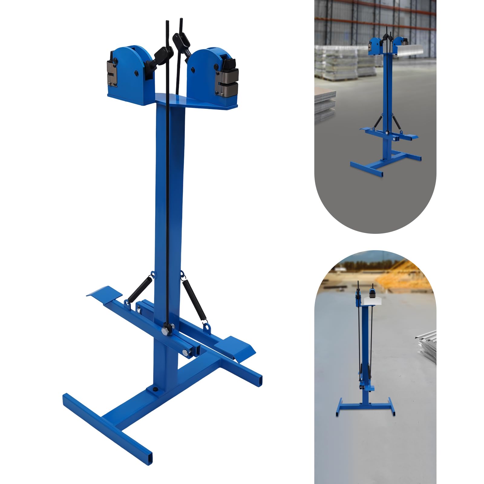 ZGEXING SS-18FD Metall Schrumpfstrecker, 2 in 1 Manual Shrinker and Stretcher Metal Forming Shrinking Tool for Cars Metal Roofs